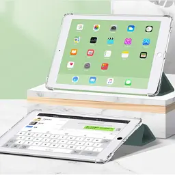 Чохол до планшета BeCover Tri Fold Soft TPU Apple iPad mini 6 2021 Dark Green (706721) - мініатюра 3