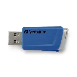 Флеш-накопичувач Verbatim USB флеш накопичувач 2x32GB Store 'n' Click Red/Blue USB 3.2 (49308) - мініатюра 5