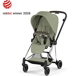 Cybex Mios Style 5.0 коляска 2 в 1 Sage Green шасі Chrome - мініатюра 3