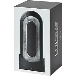 Мастурбатор Tenga Flip Zero Electronic Vibration Black (SO2445) [149529] - мініатюра 4