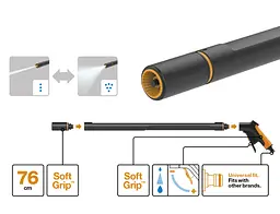 Штанга-розпилювач для поливу Fiskars регульована (1065489) - мініатюра 2