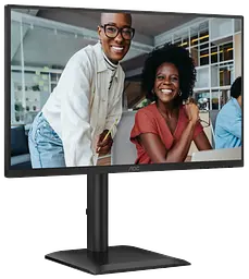 Монiтор 23.8" 24E4U Black AOC teh0027359 - мініатюра 6