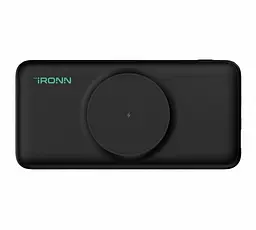 Повербанк iRONN Magnetic Wireless 10000 mAh Black (IR2015MWH) - мініатюра 2