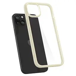 Протиударний прозорий чохол Spigen Ultra Hybrid  для iPhone 15 Mute Beige ACS06800