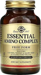 Амінокислотний комплекс Solgar Essential Amino Complex 90 капсул