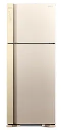 Холодильник з верхньою морозильною камерою Hitachi R-V540PUC7BEG бежевий (R-V540PUC7BEG)