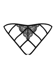 Сексуальні трусики Obsessive Miamor UA63594 L/XL чорний - мініатюра 3