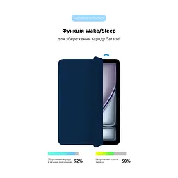 Чохол до планшета Armorstandart Smart Case iPad Air 11 2024 Midnight Blue (ARM78295) - мініатюра 4