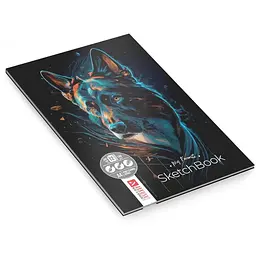 Скетчбук Пес графіті 1B3021 12 аркушів (4402647039997)(SC)