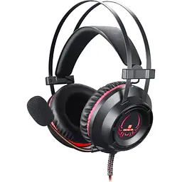 Ігрові навушники REAL-EL GDX-7450 Black/Red (EL124100039) [112552]