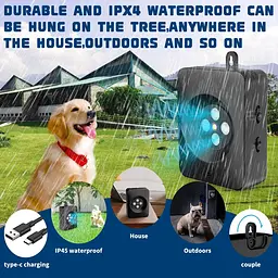 Антигавкіт для собак ультразвуковий стаціонарний з вибором частоти Pet K3 (101045) - мініатюра 6