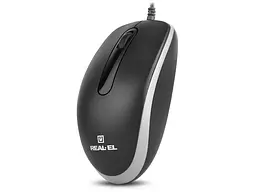 Миша REAL-EL RM-217 Black (EL123200038) - мініатюра 8