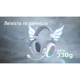Ігрові навушники Fifine H6 RGB 7.1 White [113870] - мініатюра 12