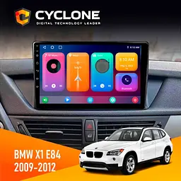 Штатна магнітола BMW X1 (E84) 2009-2012 Cyclone C10-001 2x32 CPL Cyclone (НФ-00004235)