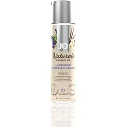 Масажна олія System JO - Naturals Massage Oil - Lavender & Vanilla 120 млє