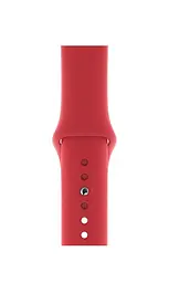 Силіконовий ремінець на смарт-годинник для Apple Watch 42,44,45,46,49 mm, Sport Band (3 Straps), red, зі зручною застібкою, для годинника епл вотч, спортивний, ArmorStandart (ARM49068)