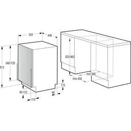 Посудомийна машина Gorenje GV520E10S - мініатюра 2