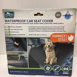 Водонепроникний чохол на сидіння автомобіля Co-Pilot Pet Travel Car Seat Cover для собак - мініатюра 4