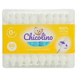 Ватні палички Chicolino 60 шт.