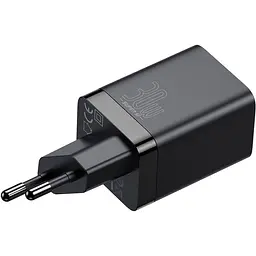 Зарядний пристрій Baseus Super Si Pro Quick Charger USB/Type-C 30W Black (CCSUPP-E01) - мініатюра 4