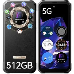 Смартфон Blackview BL9000 12/512 чорно золотистий (6931548316244) - мініатюра 5