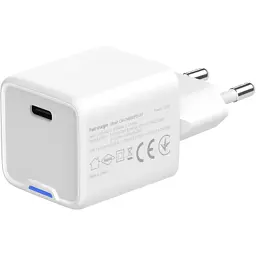Зарядний пристрій ColorWay GaN Mini 25W PD Port PPS USB-C white (CW-CHS052PD-WT) - мініатюра 4