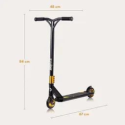 Самокат Lionelo Whizz Black Carbon Yellow (LO-WHIZZ BLACK CARBON YELLOW) - мініатюра 5