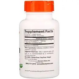 Фізетин Doctor's Best Fisetin with Novusetin для підтримки мозку 100 мг 30 капсул - мініатюра 2