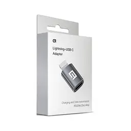 Дата кабель OTG USB-C to Lightning Black Armorstandart (ARM79618) - мініатюра 2