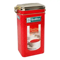 Чай Qualitea великий лист чорний Sparkling moments ж/б 100 г