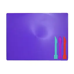 Дошка для пластиліну ZiBi + 3 стеки для ліплення, фіолетова (ZB.6910-07)