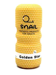 Мастурбатор чашка Snail Cup (Oral) Babydoll Універсальний.. Жовтий 103-1