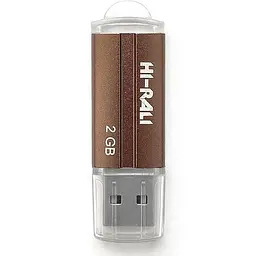 Флеш накопичувач USB 2Gb Hi-Rali Corsair Bronze USB 2.0 (HI-2GBCORBR)
