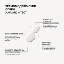 Термомоделюючий спрей для волосся Hair Architect Triology. - мініатюра 4