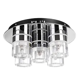Люстра Brille галогенна з підсвічуванням LED G9 40W CH (BL-651S/5)
