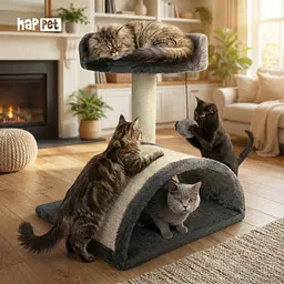 Happet Кігтеточка для котів, 42×34×34 см (CT02) - мініатюра 5