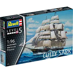 Збірна модель Revell Кліпер Катті Сарк рівень 5 масштаб, 1:96, 698 деталей (RVL-05422) - мініатюра 2