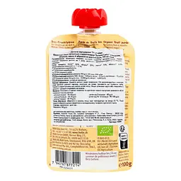 Пюре Holle Banana-Lama, з бананом, яблуком, манго та абрикосом, 100 г - мініатюра 3