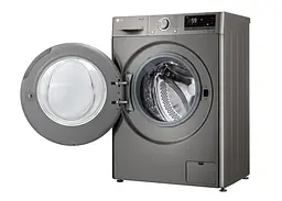 Пральна машина LG фронтальна, 7кг, 1200, A+++, 48см, дисплей, пара, інвертор, сріблястий (F2V5HS2PW) - мініатюра 4