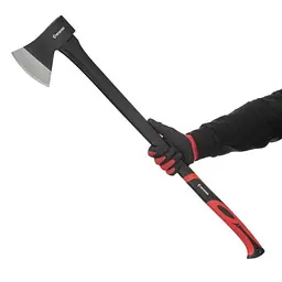 Сокира універсальна з ручкою з фібергласу 1250 г INTERTOOL HT-0264 - мініатюра 2