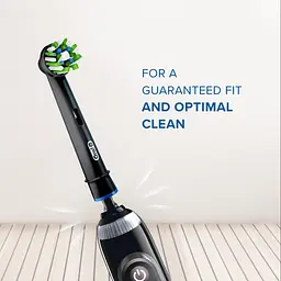 Насадки для електричної зубної щітки Oral-B Cross Action CleanMaximiser Black, 2 шт. - мініатюра 5