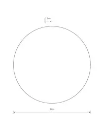 Настінний світильник Nowodvorski 7636 Ring Led L - мініатюра 2