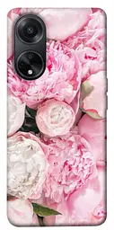 Чохол Demsky Pink peonies для Oppo A58 4G