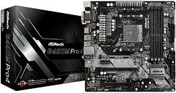 Материнська плата ASRock B450M Pro4 Socket AM4 (B450M Pro4) Б/В