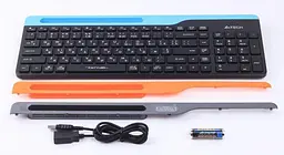 Клавіатура A4Tech Fstyler FBK25 Wireless Black (FBK25 (Black)) - мініатюра 6