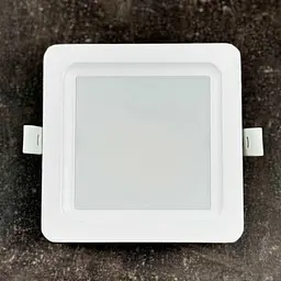 Світильник LED даунлайт Violux ALUMIN 9W 4200K квадрат IP20 ( 121260 ) - мініатюра 4