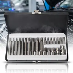 Набір біт Шестигранники та Зірочки Hex Torx King Roy 40 предметів Оригінал (KSD040-B)