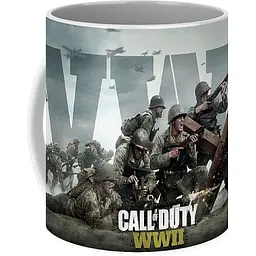 Кухоль GeekLand Call of Duty WWII Друга світова війна CD 02.04 330 мл білий - мініатюра 3