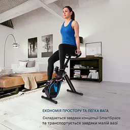 Велотренажер Capital Sports Azura Desk Bike 100 кг (10035534) - мініатюра 7