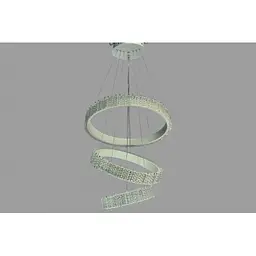 Люстра підвісна Linisoln 1535-50*40*30 WH метал, акрил, білий, 3 лампи - мініатюра 2